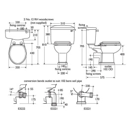 Ideal Standard Reflections E474001 Унитаз компакт напольный