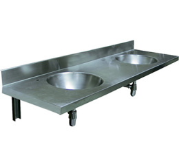 Фото Nofer 13071.2.S Раковины коллективные Wash накладные