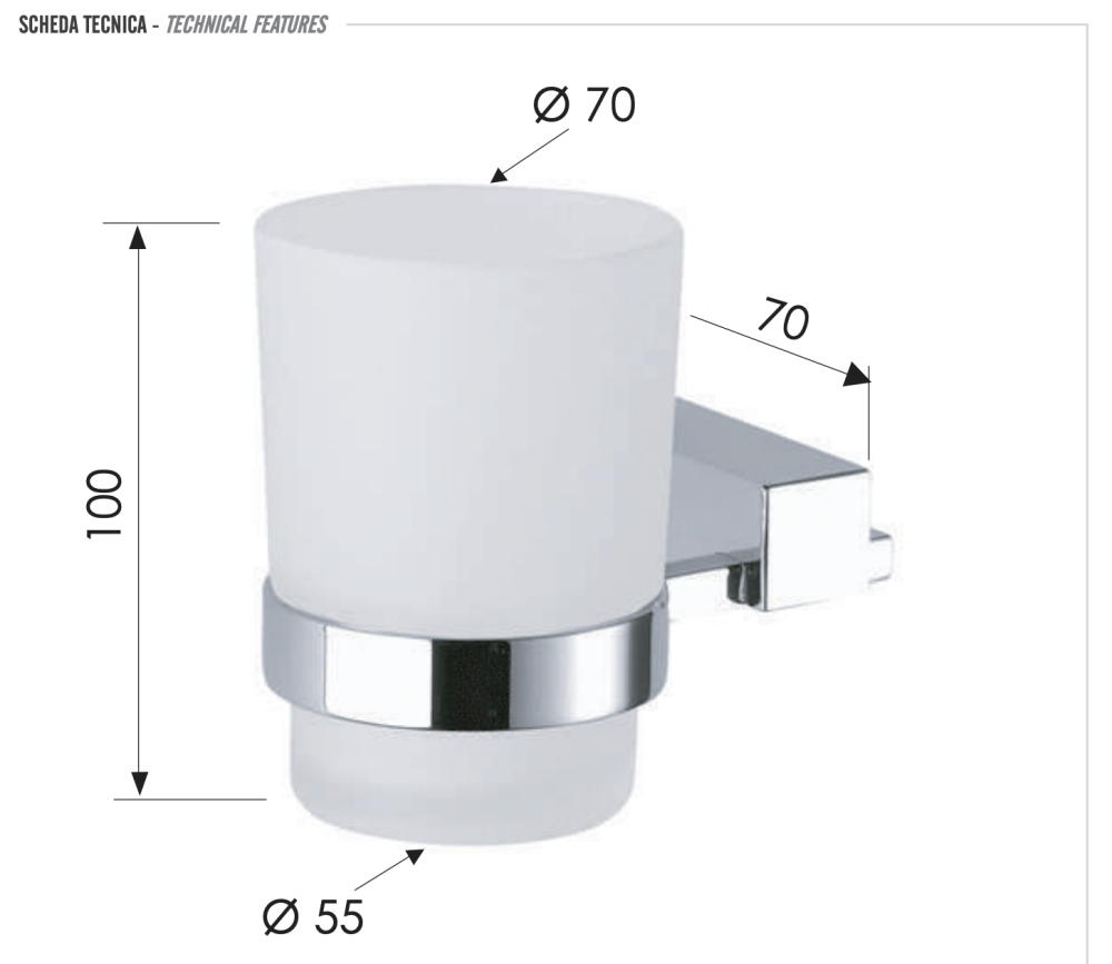 Фото Стакан Remer SQ SQ15CR