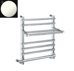 Фото Полотенцесушитель электрический Margaroli Sole 552-6 с полкой 5524707WHPC, хром