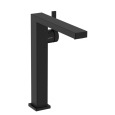 Высокий смеситель для раковины Hansgrohe Tecturis E EcoSmart+ 73070670 (чёрный матовый)