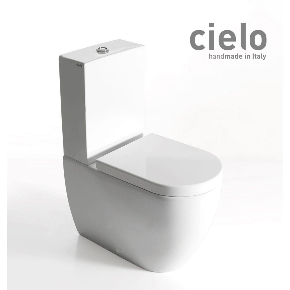 Сиденье с крышкой для унитаза CIELO Smile CPVSMNEWF TL Soft Close (Talco)