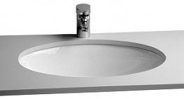 Фото Раковина встраиваемая 58,5 см Vitra Arkitekt (6069B003-0012) белый