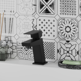 Фото Смеситель для раковины Paini Torre 98YO205 черный