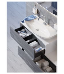 AQWELLA Genesis GEN0312MG Тумба дополнительная 120 см.