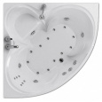 Акриловая ванна 150x150 Triton (133545), Гидромассаж: есть