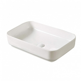 Фото Раковина накладная 61 см SantiLine (SL-1090)белый