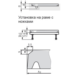 Поддон душевой Huppe Easy Step 90 x 90 см, 215021.055