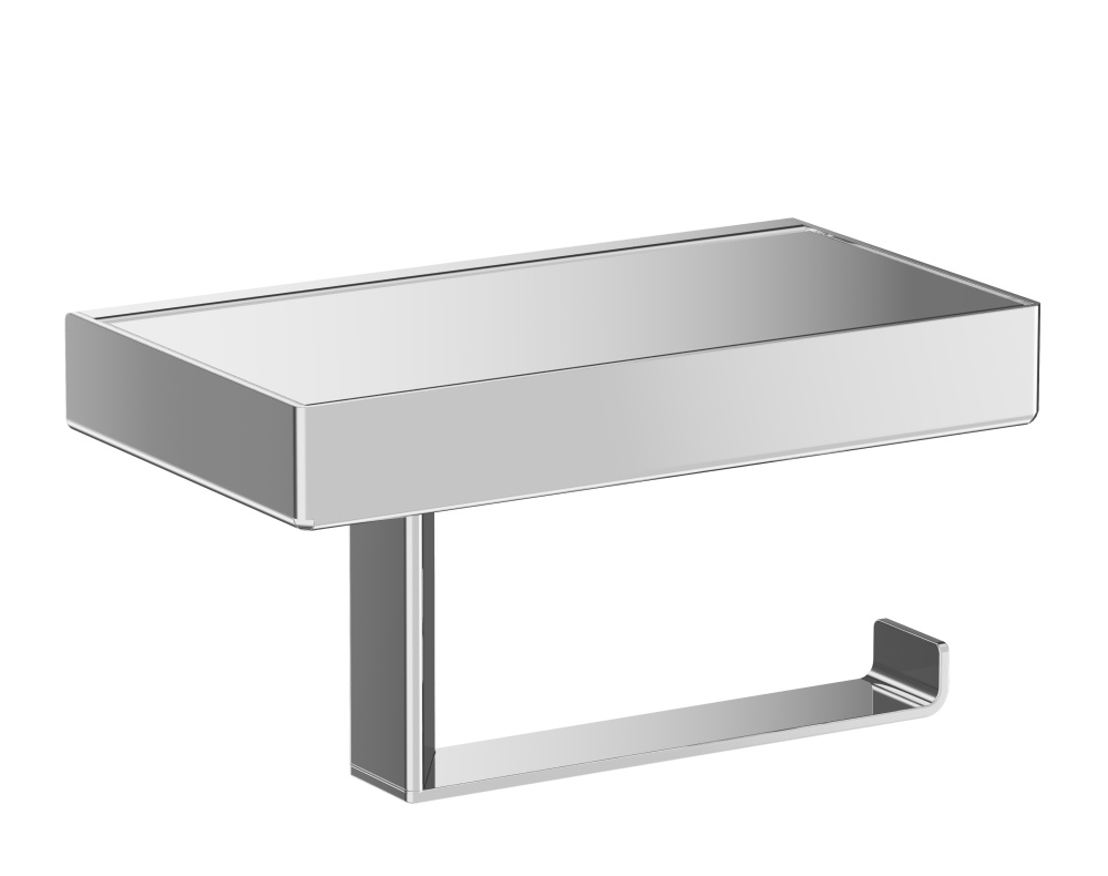 Фото Держатель туалетной бумаги Inda Indissima (A88K5ACR) хром