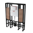 Инсталляция для унитазов AlcaPlast Solomodul AM116/1300H для людей с ограниченными возможностями