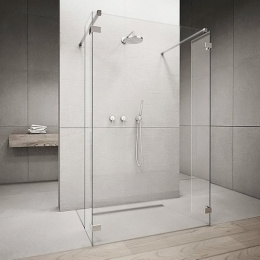 Душевая стенка Radaway Euphoria W4 Walk-in 130 фурнитура Хром стекло прозрачное 383145-01-01