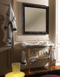 Металлическая структура Консоль под раковину Kerasan Retro 730090+ с раковиной