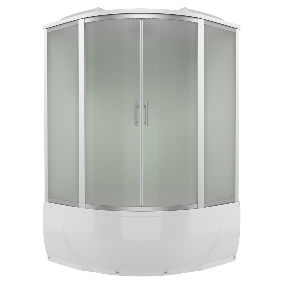 Фото Душевая кабина 135x135x225 Erlit (ER4335T-W3) , Поддон высокий