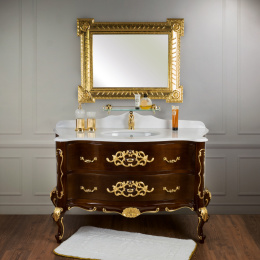 Фото Migliore Virginia 29608 База L139xH82xP59 см. 2 выдв.ящика, ручки золото