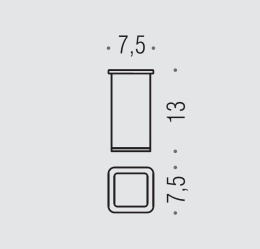 Стакан настольный Colombo Lulu (B6241.HPS-VAN) золото