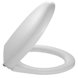 Фото Сиденье-крышка унитаза Jacob Delafon Mideo, 4393K-00 с микролифтом (бел)