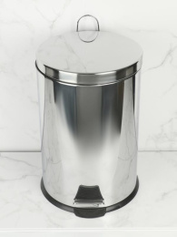 Фото Ведро из нерж. стали 20 л Nofer 09100.20.B с педалью глянцевое