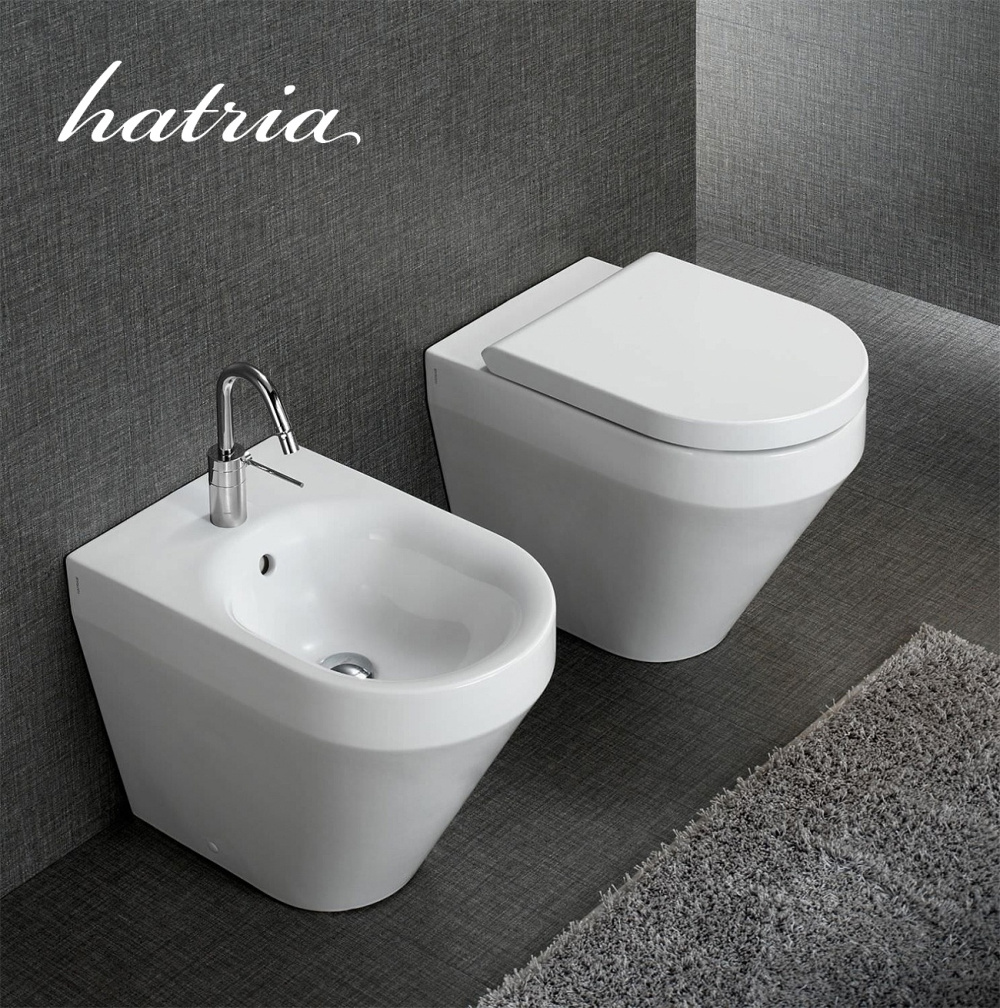 Унитаз напольный Hatria Daytime evo (YXV701) белый