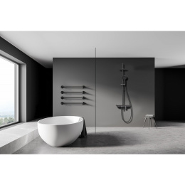 Смеситель для ванны и душа Lemark Tropic (LM7012BL)