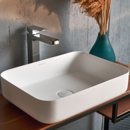 Фото Раковина Loreto lungo 495, Montebianco 12017