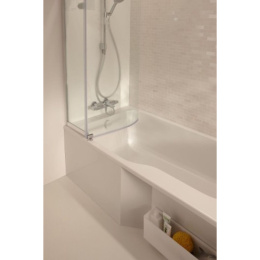 Шторка на ванну Jacob Delafon Bain Douche Malice 95x150