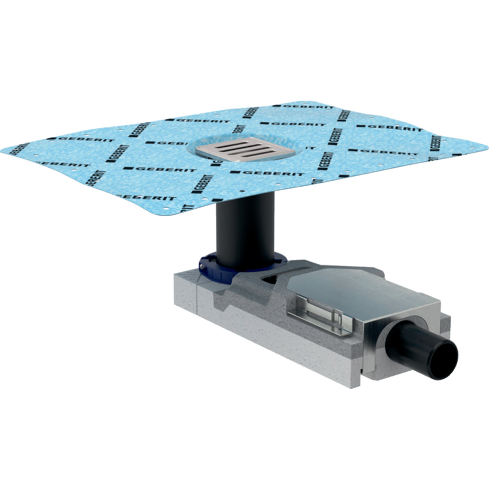 Фото Сифон для душевого трапа Geberit CleanLine (154.052.00.1) серый