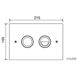Клавиша смыва Ideal Standard (VV639864)