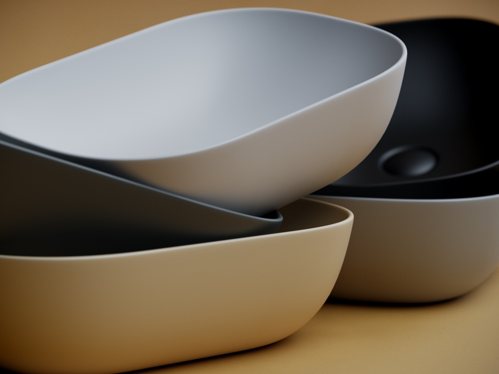 Фото Раковина Ceramica Nova Element CN6009MB черный матовый