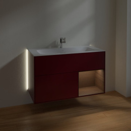 Villeroy Boch Finion G040GNHB Тумба под раковину 996х498 мм (walnut veneer/peony matt)