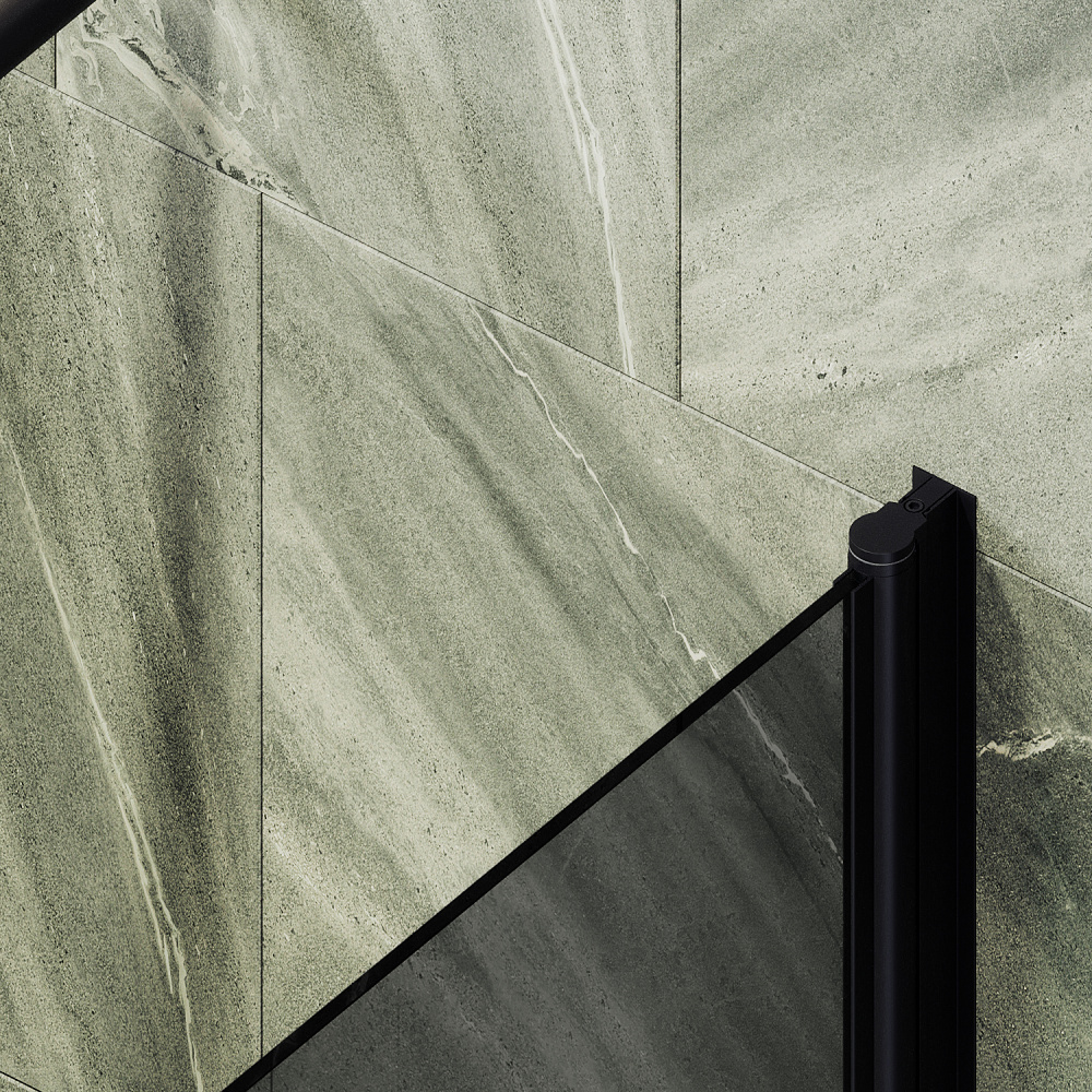 Фото Шторка на ванну Maybah Glass MGV-613-6 поворотная на монопетле