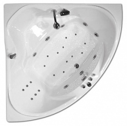 Акриловая ванна 150x150 Triton (133603), Гидромассаж: есть