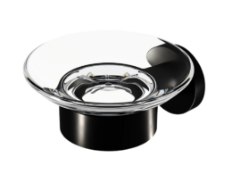 Geesa Nemox Black 916503-06 Мыльница 106*124*58, черный матовый