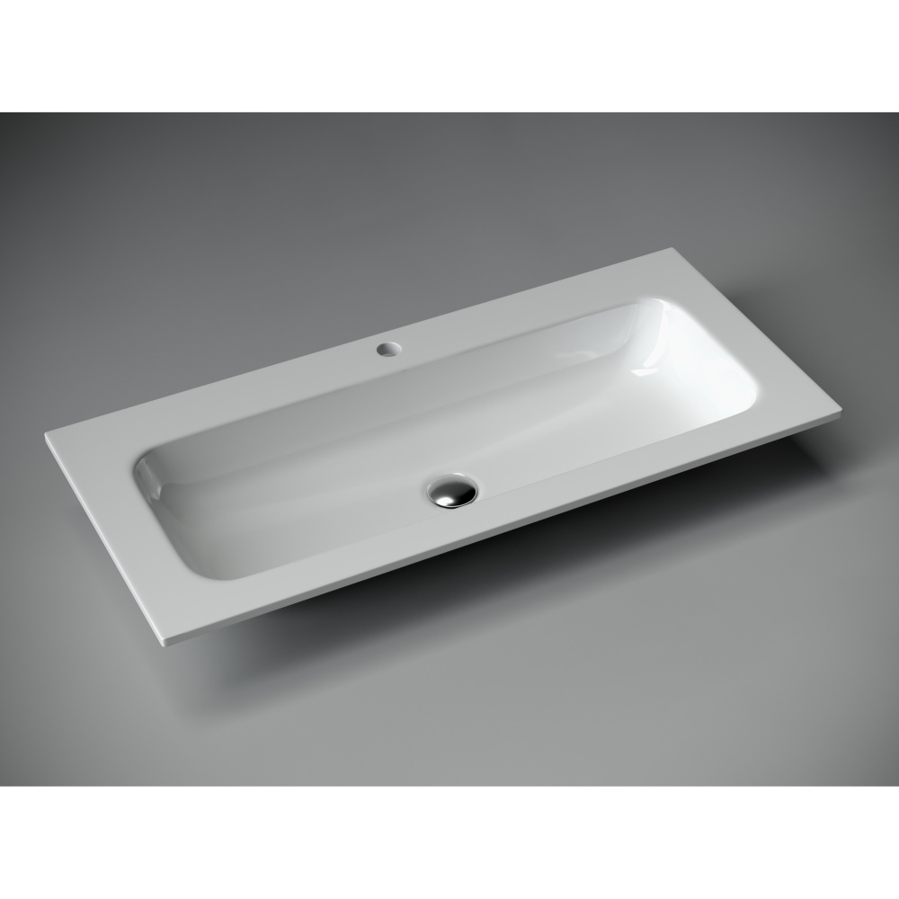 Умывальник накладной Ceramica Nova Element CN7013 прямоугольный 1010*457*137мм