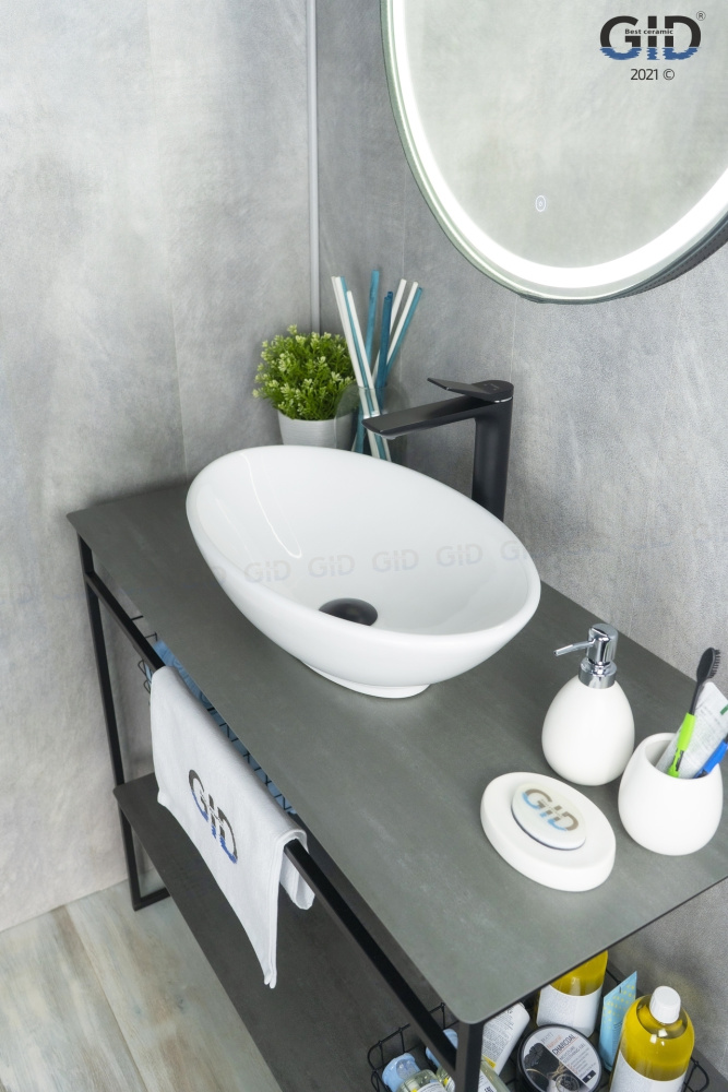 Фото Раковина накладная Gid N9021