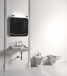 Фото Зеркало Kerasan Waldorf 740701 80 с выключателем