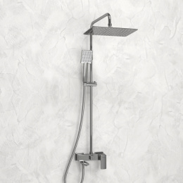 Фото WasserKRAFT A177.069.141.087.CH Душевая система со смесителем