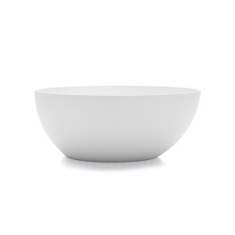 Фото GRUPPO TREESSE V026BL Bali Ванна отдельностоящая, с сливом-переливом и сифоном, SOLID SURFAC