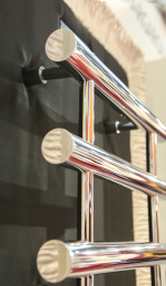 Фото Полотенцесушитель водяной Margaroli Orizzonti 1-442/8 144240088CR, высота 110 см, ширина 60 см, хром