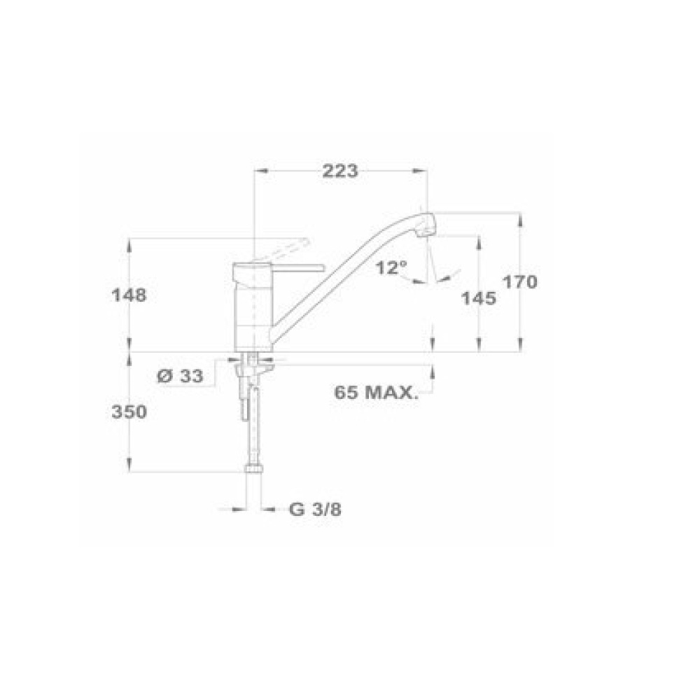 Teka Ares 239130210 Смеситель для мойки