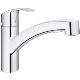 Фото Grohe Eurosmart 30305000 Смеситель для кухни выдвижной излив