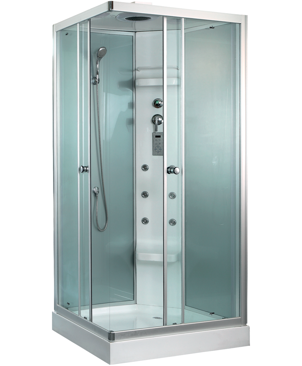 Фото Душевая кабина 110x85x230 Timo (TL-1504 R) С гидромассажем, акрил, Поддон низкий