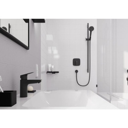 Смеситель для раковины Hansgrohe Logis (71101670) черный матовый