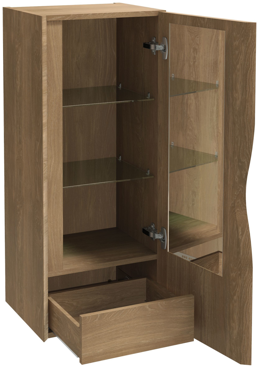 Фото Шкаф-пенал 40 см Jacob Delafon EB2006D-G1C шарниры справа