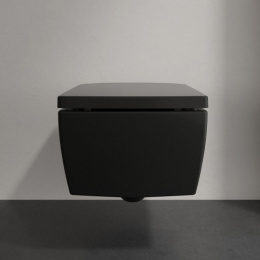 Фото Унитаз подвесной Villeroy&Boch Memento 2.0 (4633R0R7) черный, фаянс