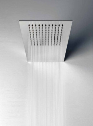 Фото Верхний душ Gessi Tremillimetri Quadro (33061#238) сталь полированная