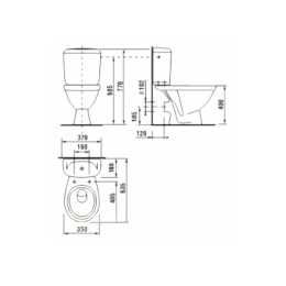 Унитаз напольный JIKA Lyra 8242360002429