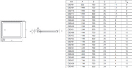 Фото Поддон Jacob Delafon Flight 150 x 80 см, E62454-F-00 с антискользящим покрытием