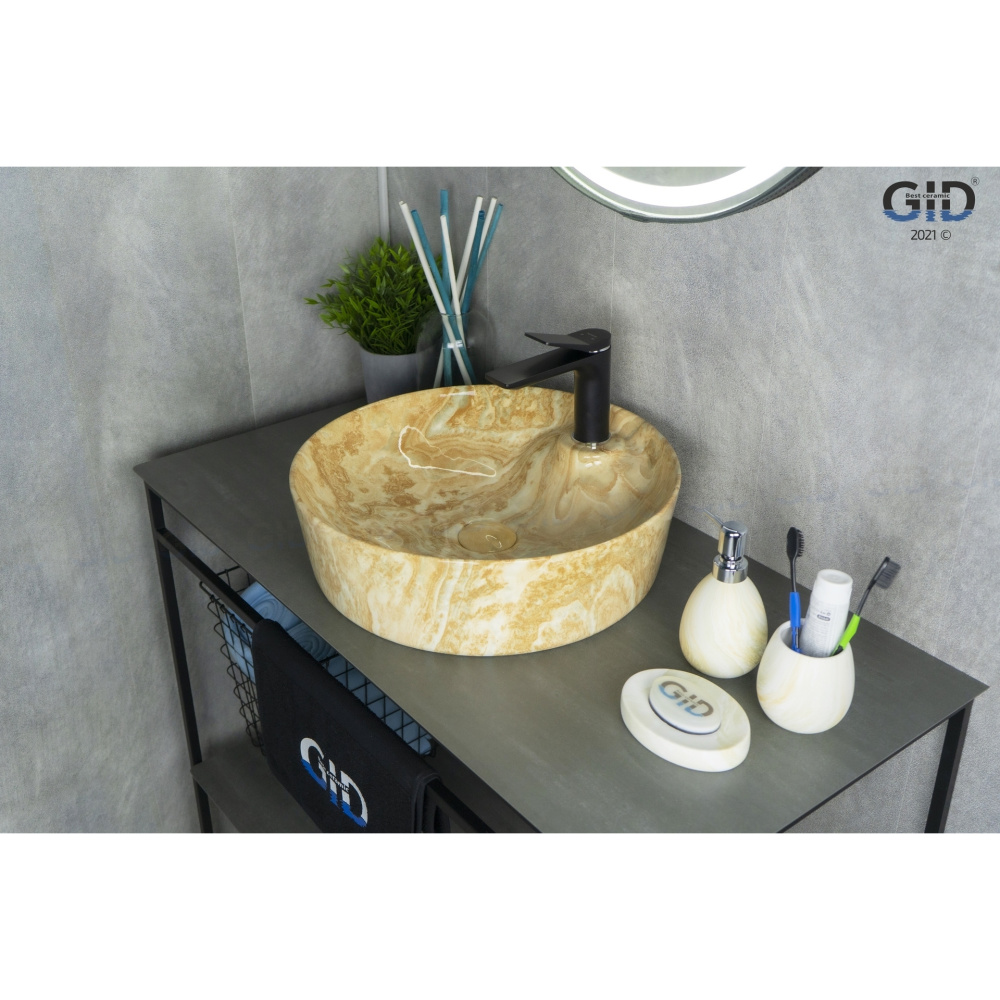 Раковина накладная Gid Mnc535