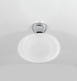 Мыльница настенная Colombo Melo B1201.000, хром/стекло