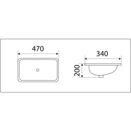 Умывальник CeramaLux 540N